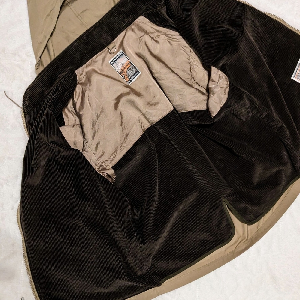 Vintage Mighty Mac Gloucester Warm Utility Barn Jacket Corduroy Lined 44 XL EUC - Picture 4 of 13